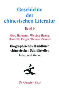 Biographisches Handbuch chinesischer Schriftsteller_cover