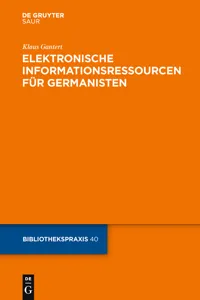 Elektronische Informationsressourcen für Germanisten_cover