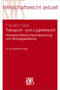 Transport- und Logistikrecht_cover