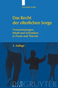 Das Recht der elterlichen Sorge_cover