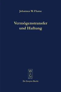 Vermögenstransfer und Haftung_cover