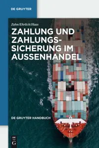 Zahlung und Zahlungssicherung im Außenhandel_cover