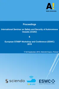 Proceedings of the International Seminar on Safety and Security of Autonomous Vessels and European STAMP Workshop and Conference 2019_cover