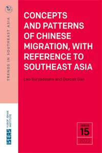 Concepts and Patterns of Chinese Migration, with Reference to Southeast Asia_cover