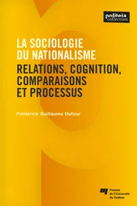 La sociologie du nationalisme_cover
