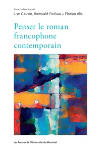 Penser le roman francophone contemporain_cover