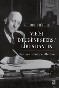 Vi d'Eugène Seers / Louis Dantin_cover