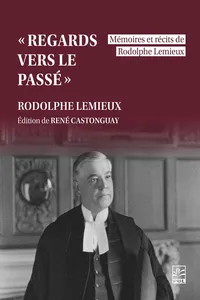 «Regards vers le passé»_cover