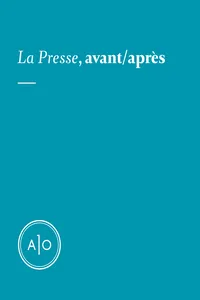 La Presse, avant/après_cover