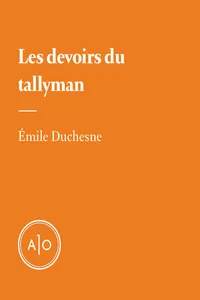 Les devoirs du tallyman_cover