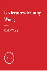 Les lectures de Cathy Wong_cover