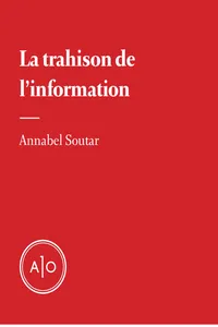 La trahison de l'information_cover