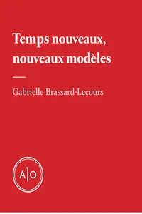 Temps nouveaux, nouveaux modèles_cover