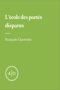 L'école des portés disparus_cover