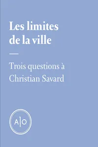 Les limites de la ville_cover