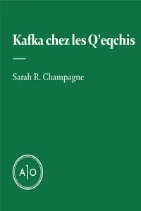 Kafka chez les Q'eqchis_cover