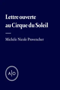 Au Cirque du Soleil_cover