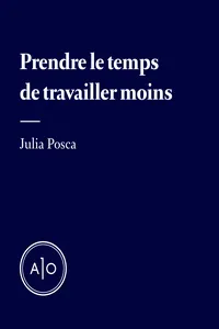 Prendre le temps de travailler moins_cover