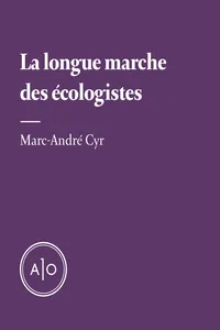 La longue marche des écologistes_cover