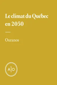 Le climat du Québec en 2050_cover