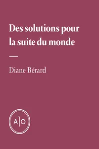 Des solutions pour la suite du monde_cover