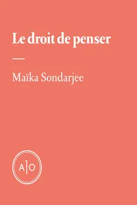 Le droit de penser_cover