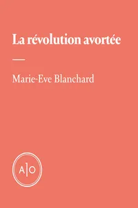 La révolution avortée_cover