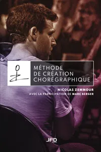 Méthode de création chorégraphique_cover