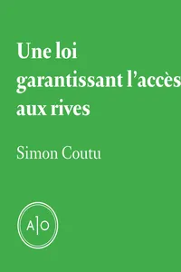 Une loi garantissant l'accès aux rives_cover