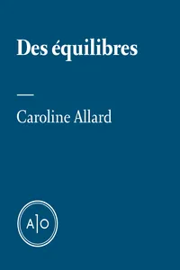 Des équilibres_cover