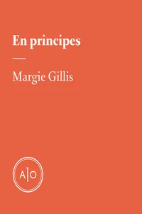 En principes: Margie Gillis_cover