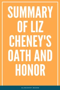 Summary of Liz Cheney's Oath and Honor_cover