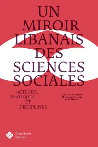 Un miroir libanais des sciences sociales_cover