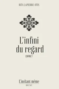 L'infini du regard_cover