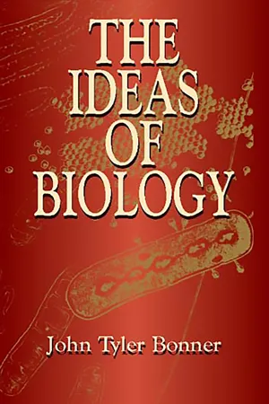 [PDF] The Ideas of Biology de John Tyler Bonner libro electrónico | Perlego