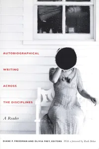 Autobiographical Writing Across the Disciplines_cover