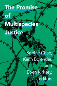 The Promise of Multispecies Justice_cover