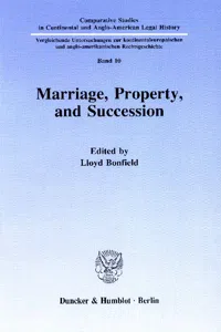 Marriage, Property and Succession._cover