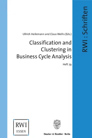 Classification and Clustering in Business Cycle Analysis.