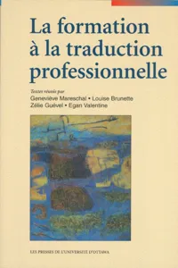 La Formation à la traduction professionnelle_cover