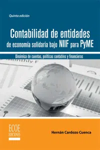 Contabilidad de entidades de economía solidaria bajo NIIF para PyME_cover