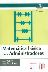 Matemática básica para administradores, 2 Ed._cover