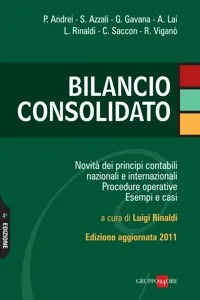 Il bilancio consolidato_cover