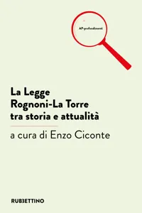 La Legge Rognoni-La Torre tra storia e attualità_cover