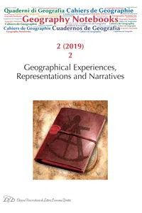 Geography Notebooks. Vol 2, No 2. Geographical Experiences, Representations and Narratives_cover