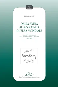 Dalla Prima alla Seconda Guerra Mondiale_cover