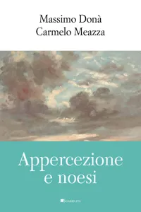 Appercezione e noesi_cover