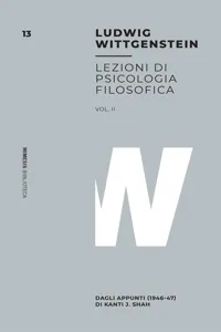 Lezioni di psicologia filosofica Vol. II_cover