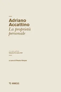 La proprietà personale_cover