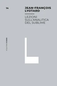 Lezioni sull'analitica del sublime_cover